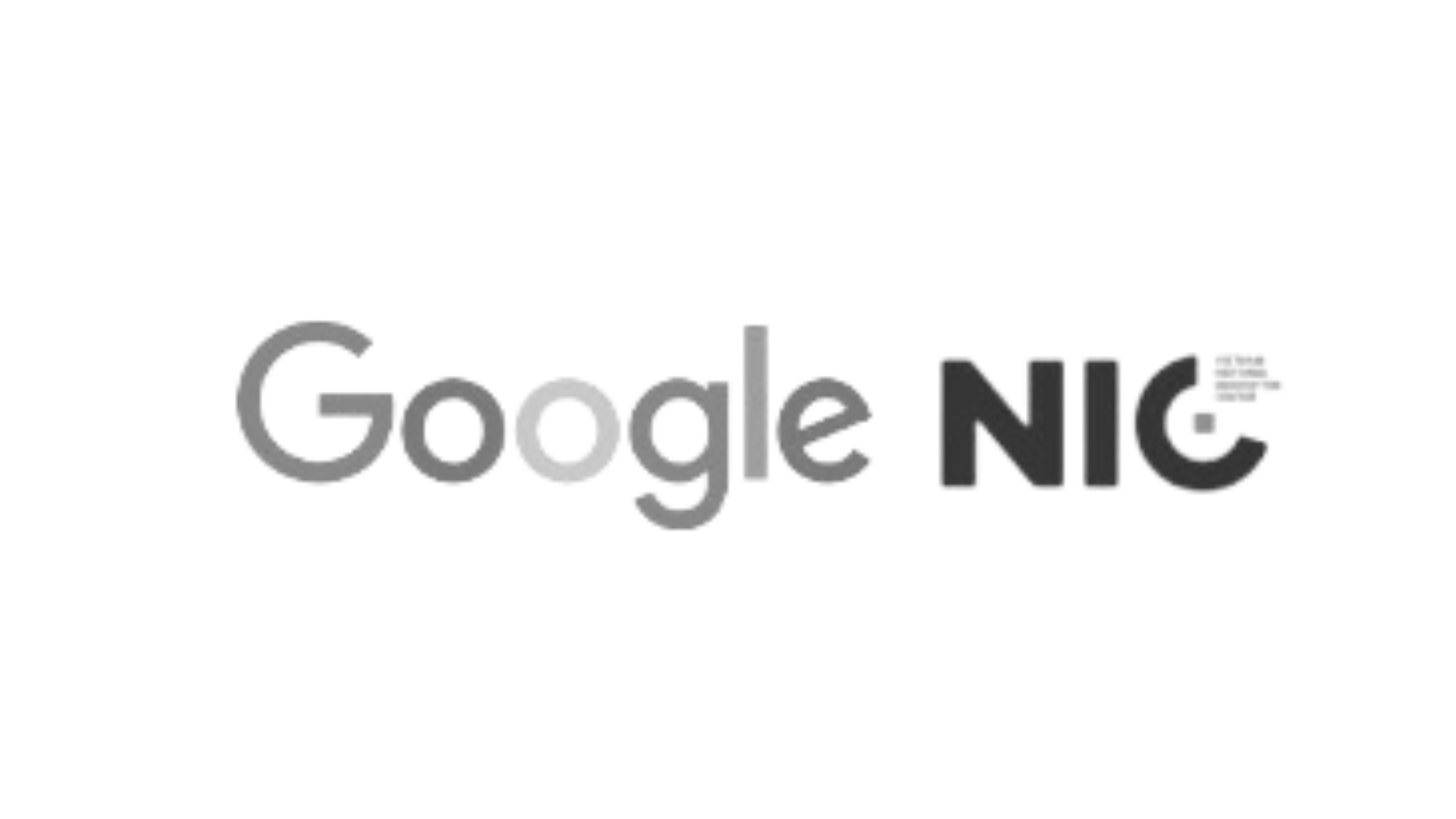 Google logo - Black